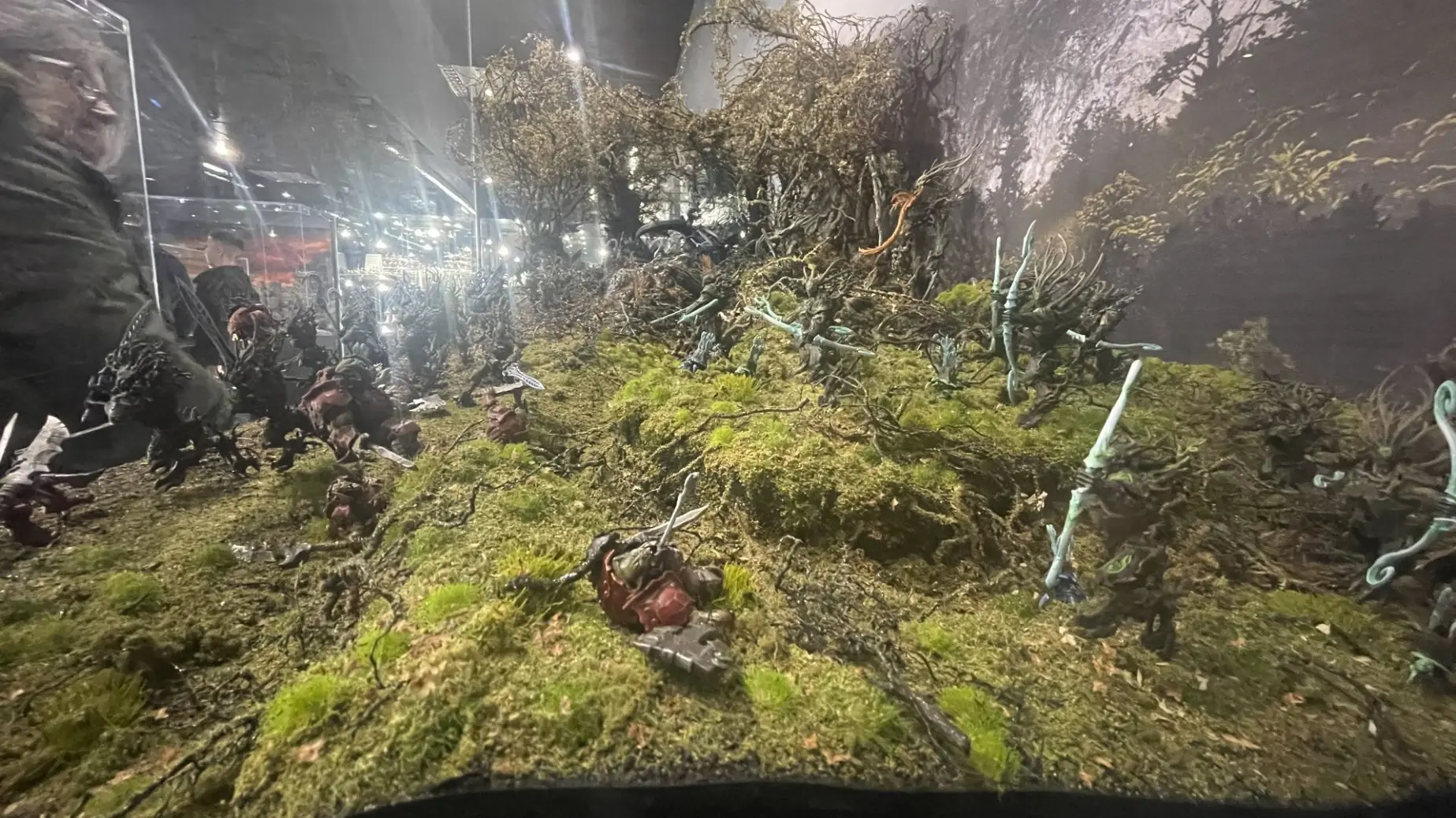 Forest diorama